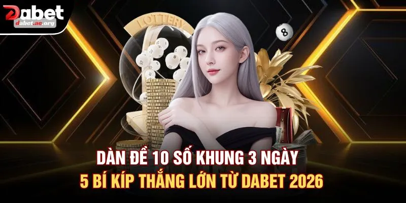 Dàn Đề 10 Số Khung 3 Ngày - 5 Bí Kíp Thắng Lớn Từ DABET 2026