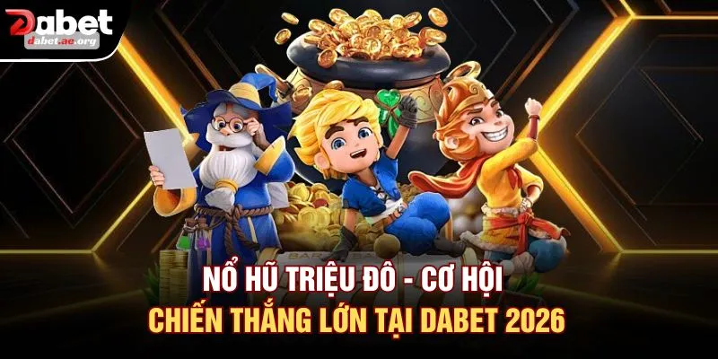 Nổ Hũ Triệu Đô - Cơ Hội Chiến Thắng Lớn Tại DABET 2026